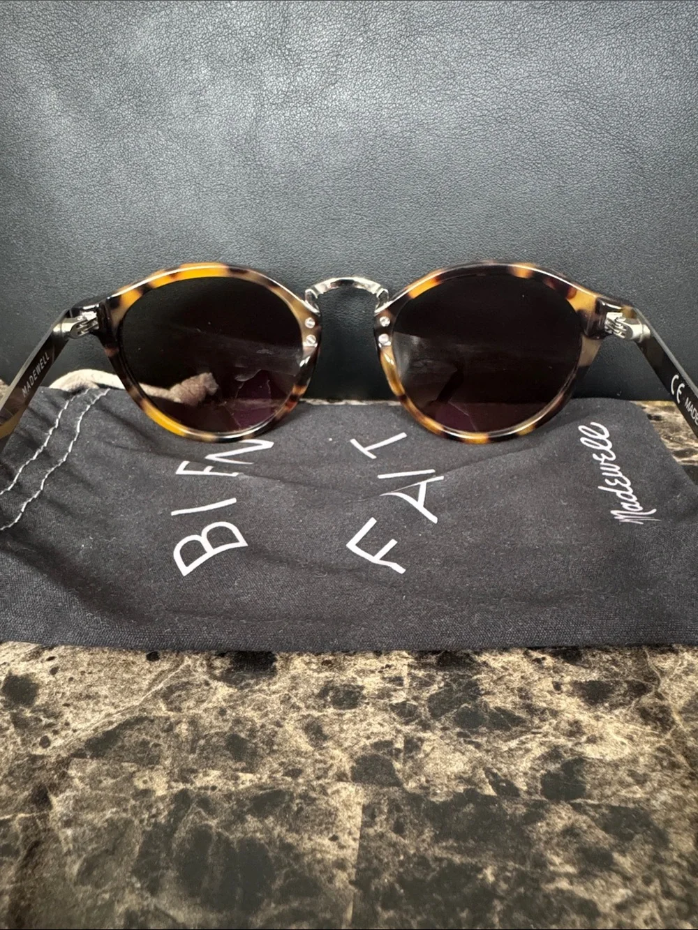 Madewell round sunglasses